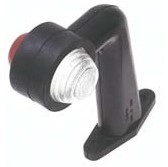 Begrenzungsleuchte abgewinkelt Rot / Weiß-2