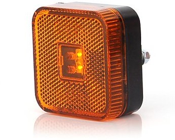 LED Markeerverlichting vierkant Oranje