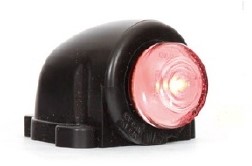 LED Markierungsleuchte rund Rot