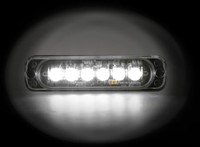 Multifunctionele flitser 6-LED wit 12/24V-3