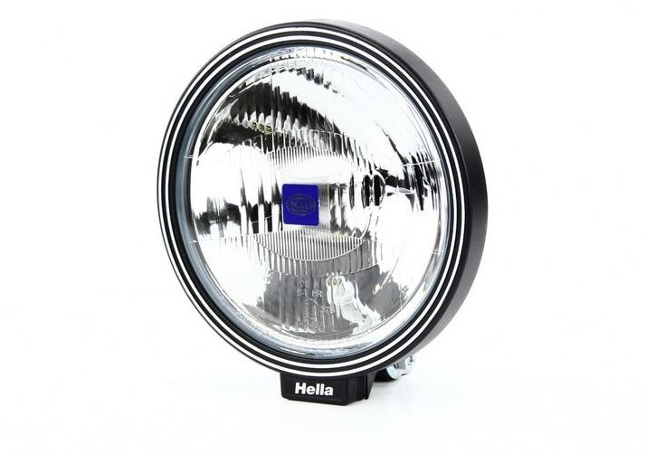 SIM 3226 9.5” Rectangular Front Spotlight – Hella Jumbo 220 Style For Truck/Van
