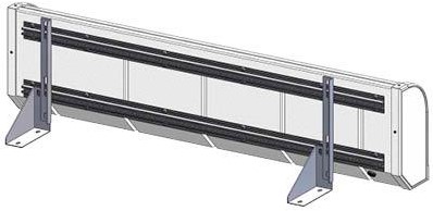 Headboard mounting brackets for flat cabin
