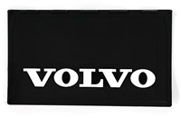 Set spatlappen zwart Volvo wit - Flexibel rubber