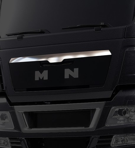 RVS Grill profielstrip MAN TGA