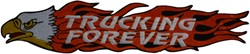 Strijk embleem Trucking Forever