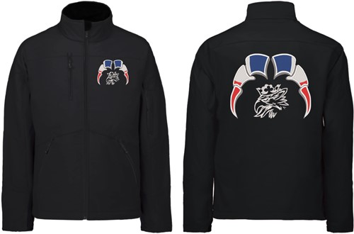 Softshell jacket Scania Svempa with flags France - France
