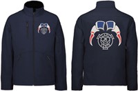 Softshell jacket Scania Vabis with flags France - France-3