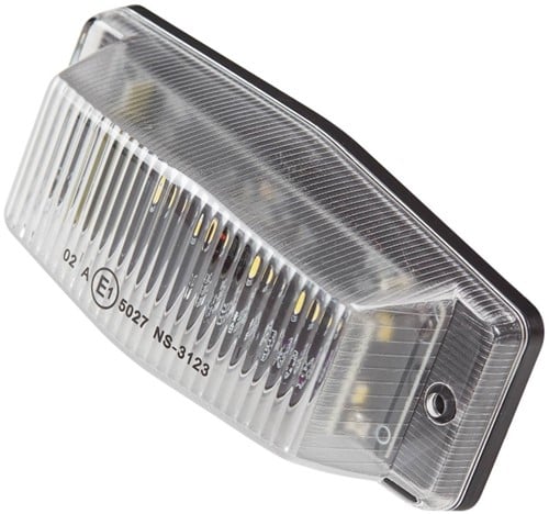 Full LED dubbelbrander met helder lampglas