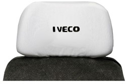 Headsupport cover Iveco printed logo