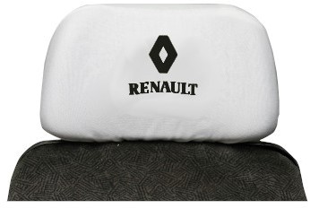 Kopfstützenbezug mit aufgedrucktem Renault-Logo Truck Accessoires