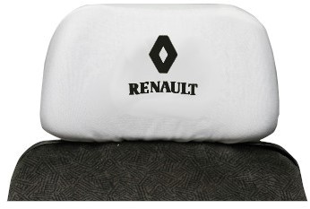 Hoofdsteunhoesje Renault gedrukt logo
