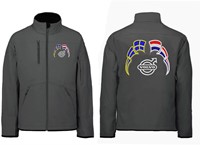 Softshell jacket Volvo with flags Sweden - Netherlands-2