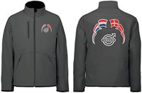 Softshell jacket Volvo with flags Netherlands - Denmark-2