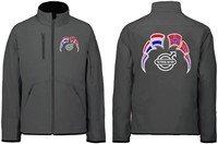 Softshell jacket Volvo with flags Netherlands - Norway-2