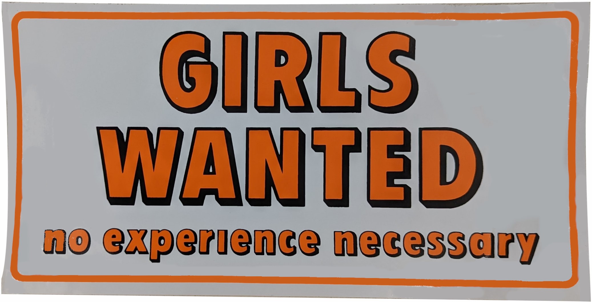Sticker Girls Wanted no experience necessary Truck Accessoires