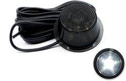 Gylle Single LED lens Smoke white