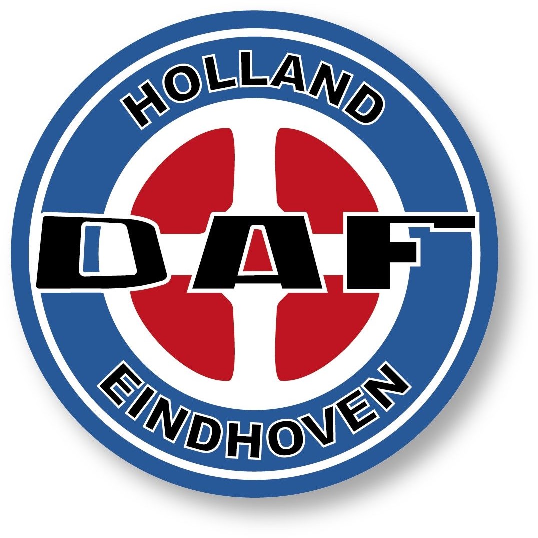 Runder Aufkleber - Holland Eindhoven mit DAF-Logo Truck Accessoires