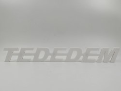 Kunststof Embleem TEDEDEM