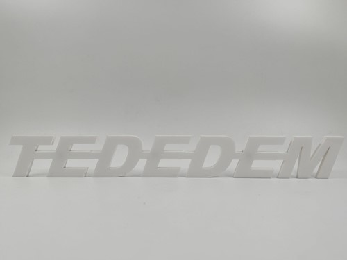 Plastic Emblem TEDEDEM