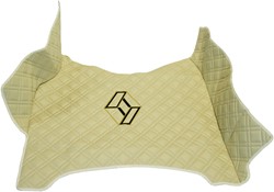 Motortunnel Renault Premium beige gestikt skaileer