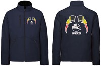 Softshell jas Iveco Embleem met wimpels België-3