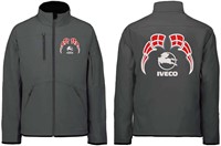 Softshell jas Iveco Embleem met wimpels Denemarken-2