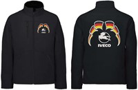 Softshell jacket Iveco Emblem with flags Germany