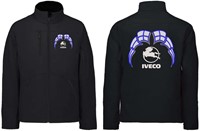 Softshelljacke Iveco Emblem mit Wimpel Finnland