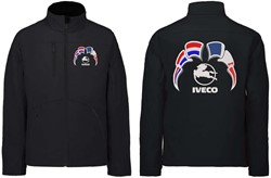 Softshell jas Iveco Embleem met wimpels Nederland - Frankrijk