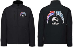 Softshell jas Iveco Embleem met wimpels Nederland - Griekenland