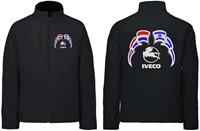 Softshelljacke Iveco Emblem mit Wimpel Niederlande - Israel