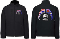 Softshelljacke Iveco Emblem mit Wimpel Niederlande - Limburg