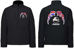 Softshell jas Iveco Embleem met wimpels Nederland - Noorwegen