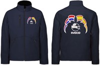 Softshelljacke Iveco Emblem mit Wimpel Niederlande - Spanien-3