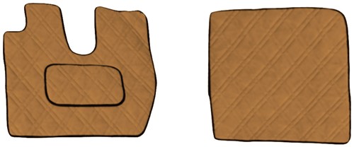 Fußmatten Iveco S-Way Braun