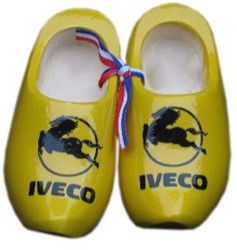 Iveco klompjes - geel