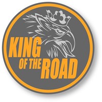 Sticker round - King of the Road
