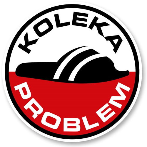 Aufkleber rund - Koleka Problem