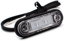 Inbouw 2-LED 24V Oranje