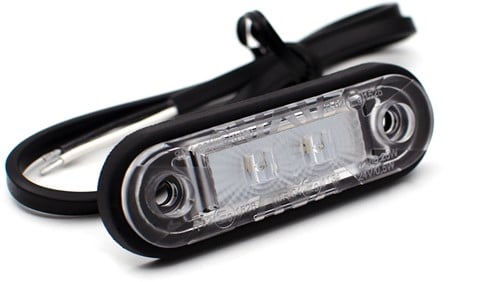 Inbouw 2-LED 24V Blauw