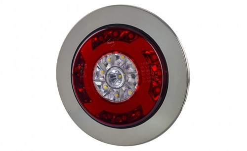 LED Multi-Functional Taillight - Red/White