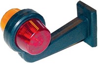 Breedtelamp 195mm LED Rood/Oranje - Gylle