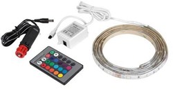 Multi color LED strip 12/24V - 200 cm