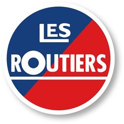 Runder Aufkleber - Les Routiers