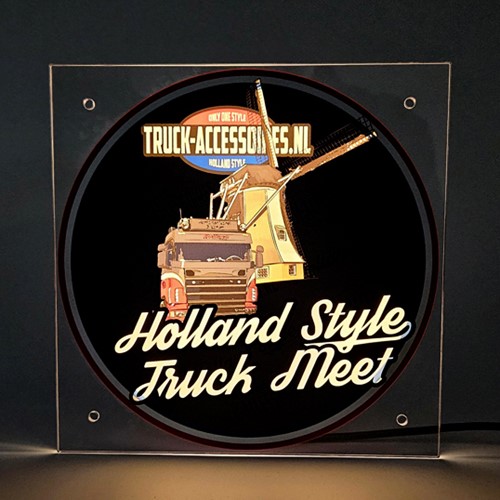 Window Light box Holland Style Truck Meet-2