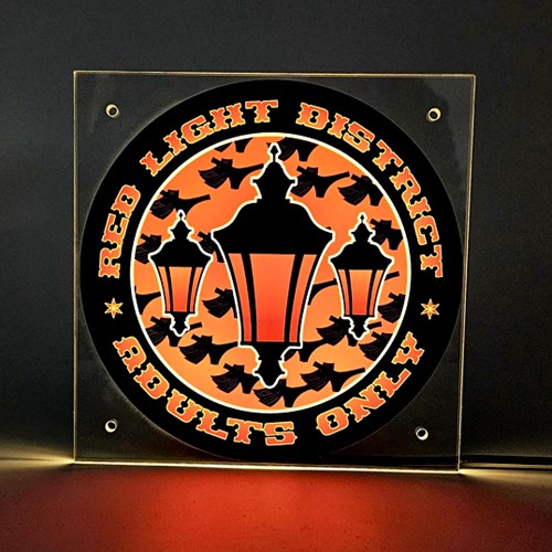 Lichtbakje Red Light District - Adults Only-2