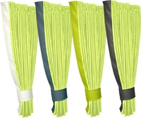 Set Seitenvorhänge Apfelgrün 0061