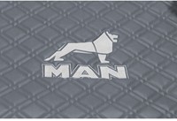 Engine cover and Floor mats MAN TGX -2017 Grey-2