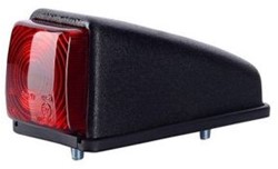 Top lamp vierkant - Rood