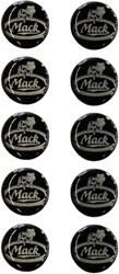 Wheel Nut Cap Stickers Mack
